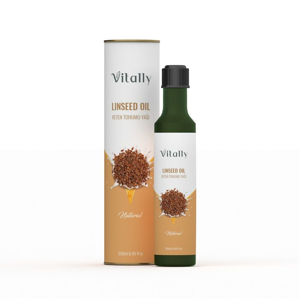 Vitally Keten Tohumu Yağı 250 ml
