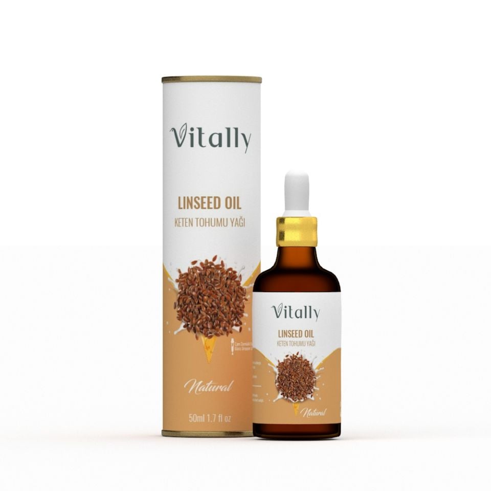 Vitally Keten Tohumu Yağı 50 ml