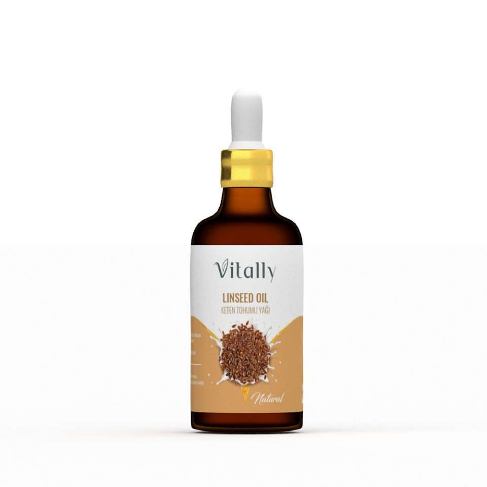 Vitally Keten Tohumu Yağı 50 ml